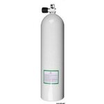 Luxfer Aluminium Cylinder 11,1L/207bar with DIN valve White
