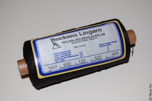 Bockens 16/2 - 125g Musta (522)