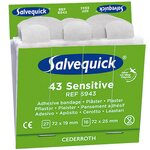 Kuitukangaslaastari herkälle iholle Salvequick 6 x 43 kpl/ras