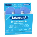 Muovilaastari Salvequick sininen 6x35 kpl/ras