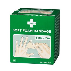 Laastari Soft Cederroth ihonvärinen 6 cm x 2 m/ras 2 ras/pak