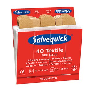 Kangaslaastari Salvequick 6 x 40 kpl/ras