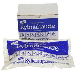 Kylmähaude kertakäyttöinen Salvequick 6 kpl/ ras.
