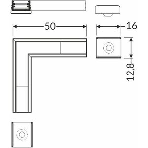 FL-PROF-PRE-COR-SLIM8 90deg-AL-AN