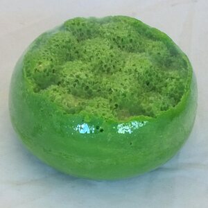 Hierova tuoksusaippuasieni - Peppermint, 240 g, n. 10x5 cm